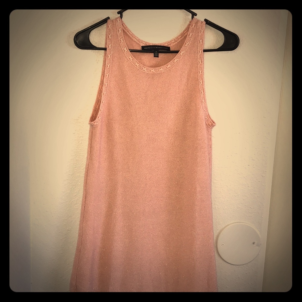 White House Black Market Sleeveless Knit Top